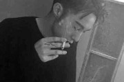 男生真人头像冷酷帅气侧脸