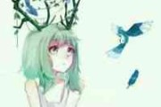 鹿角森女动漫头像