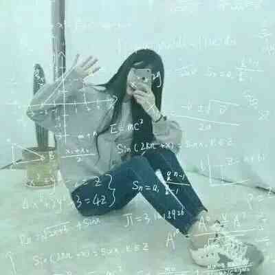 手绘头像女生唯美简约 第1张