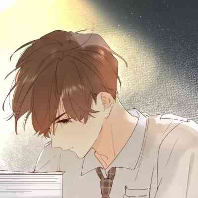 头像男动漫黑白微丧 第4张