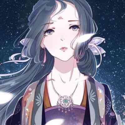唯美古风头像 卡通 第12张