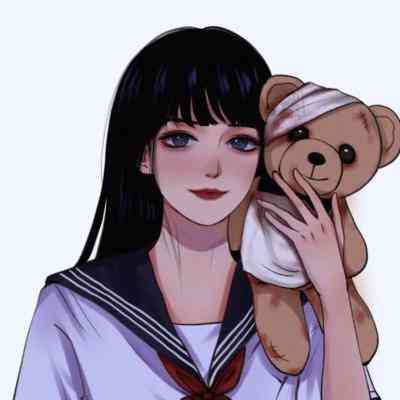 微信头像卡通戴眼镜女 第7张