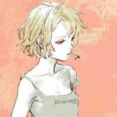 蓝色系头像女生动漫高冷 第5张