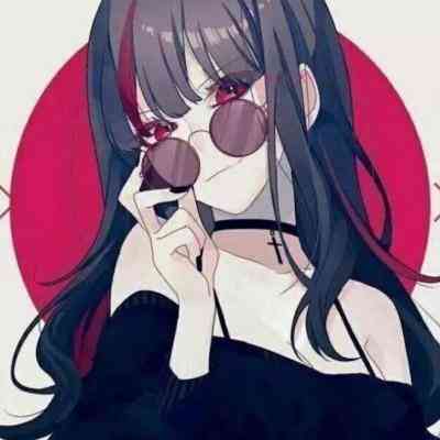 蓝色系头像女生动漫高冷 第15张