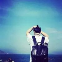 头像阳光男孩背影 第10张