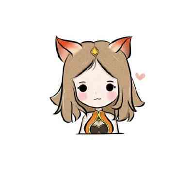 小女孩头像简笔画超萌可爱 第2张