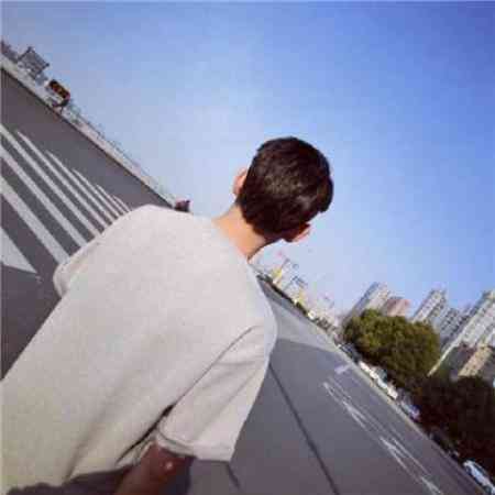 男生头像背影日落黄昏 第15张