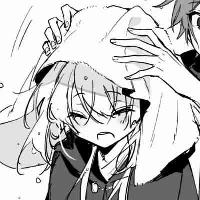 日系ins风漫画头像情侣 第14张