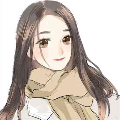 好看真人卡通女生头像 第3张