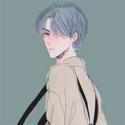 帅气动漫男生头像 戴口罩 第2张