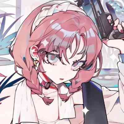 黑白动漫哭泣女头像 第9张