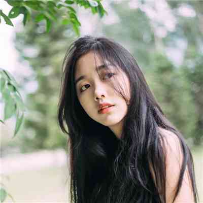 头像女侧脸小清新自然 第3张