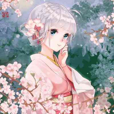 头像女动漫唯美绿色系 第13张