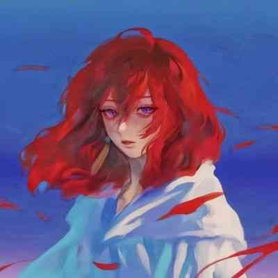 头像卡通女高冷 第11张