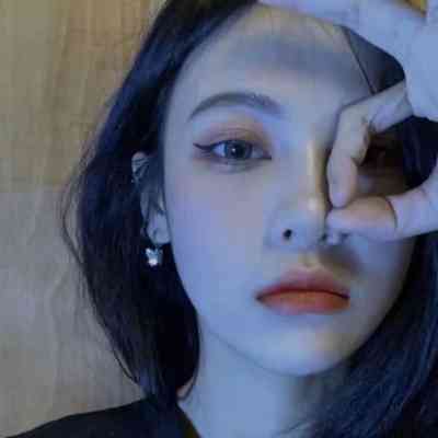 网红头像女 第9张