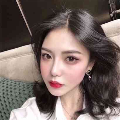 黑白头像高冷女头手绘 第2张
