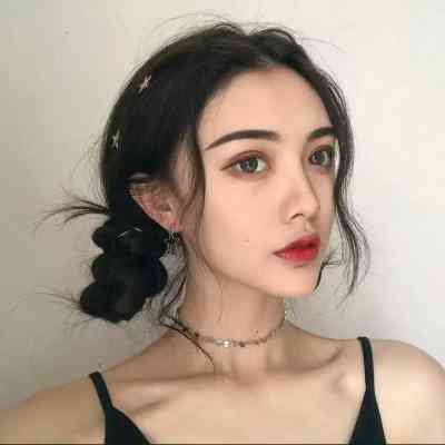 黑白头像高冷女头手绘 第6张