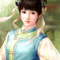 绝美蓝色系女头像 第7张