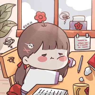 卡通闺蜜头像二人可爱 第1张