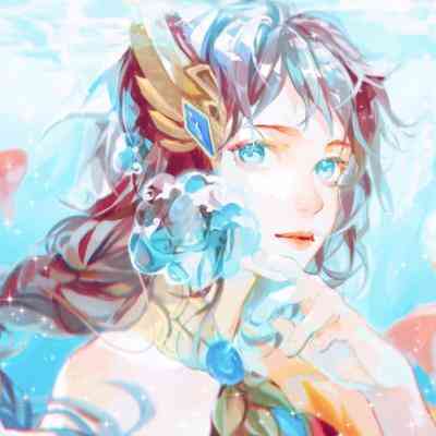 女生红色衣服头像唯美卡通 第4张