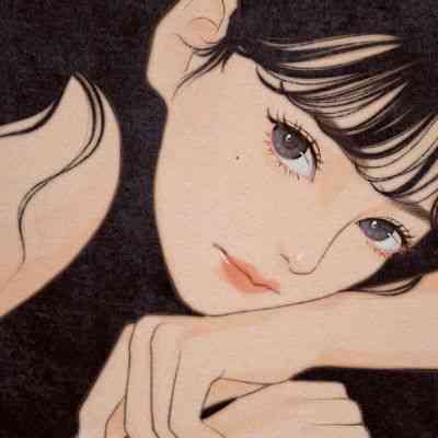 女生红色衣服头像唯美卡通 第12张