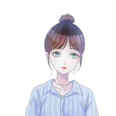 可爱简单的女生头像简笔画 第4张