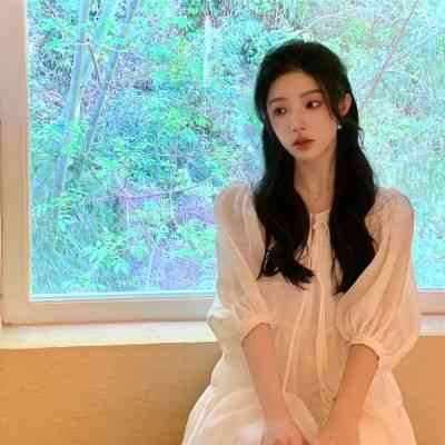 简笔画可爱头像女生呆萌可爱 第13张