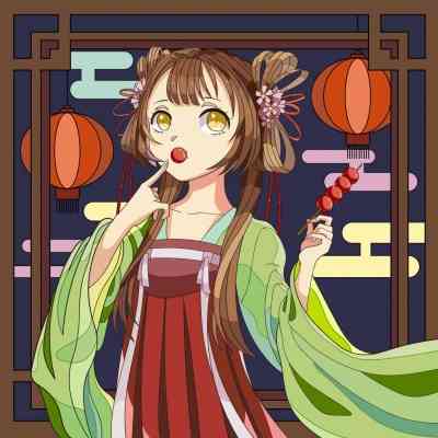 动漫古风头像女 第13张