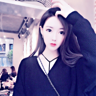 美女简笔头像画图片 第9张