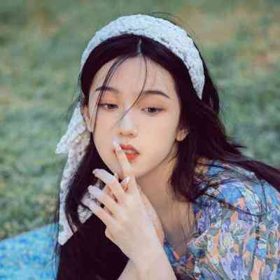 头像女仙气真人挡脸 第2张