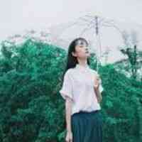 qq头像女生手机遮半边脸 第12张